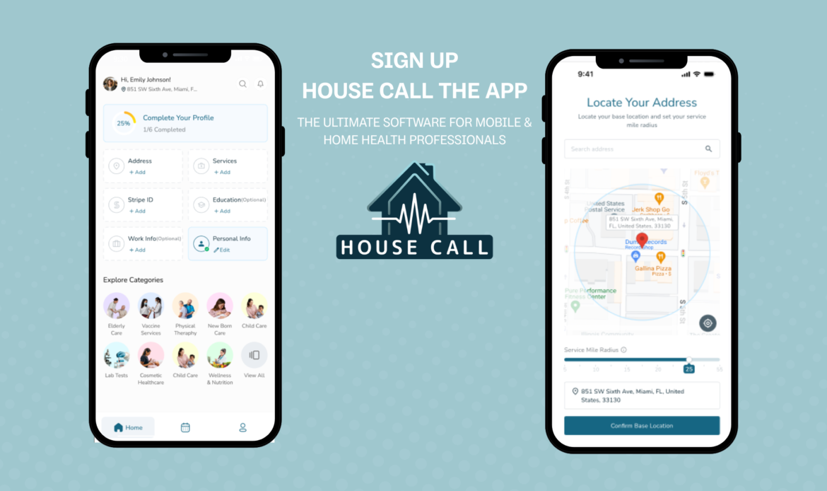 Provider Sign Up To House Call The App
