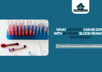 Blood draw test tubes for House Call blood draw in palm beach